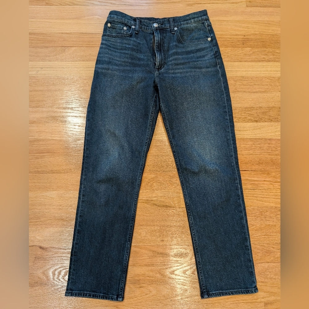 rag & bone Dark Indigo Straight Jeans